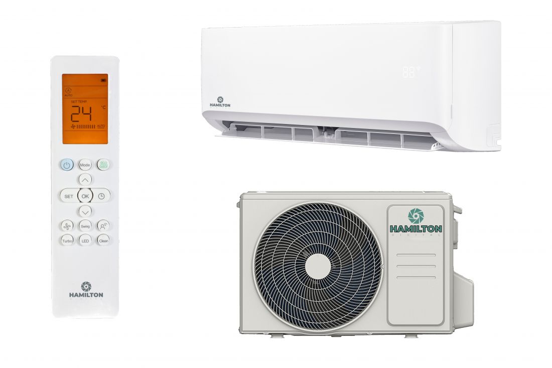 Hamilton Digital AETHER 3,5 kW inverteres, R32, hűtő-fűtő (Midea gyártmány)