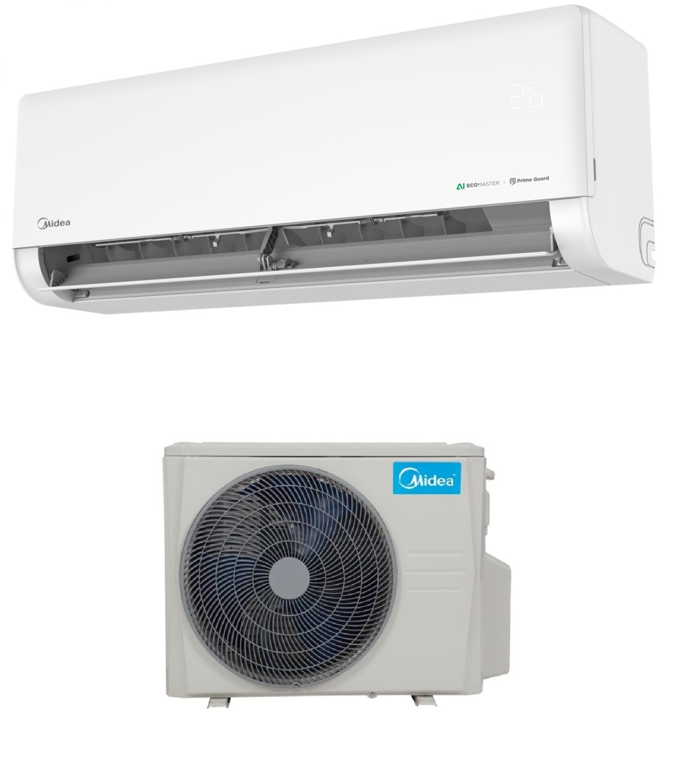 Midea SOL-12-SP Solstice Inverteres split klíma (hűtő-fűtő/fűtésre optimalizált)