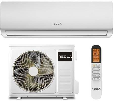 Tesla Select TT34EX81-1232IAW 3,4 kW (kültéri + beltéri egység) Oldalfali split klíma, Hősz., Inverter, R32, WIFI (hűtő-fűtő)